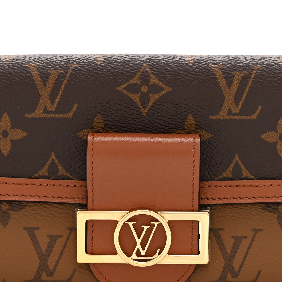 Reverse Monogram Dauphine Sarah Wallet