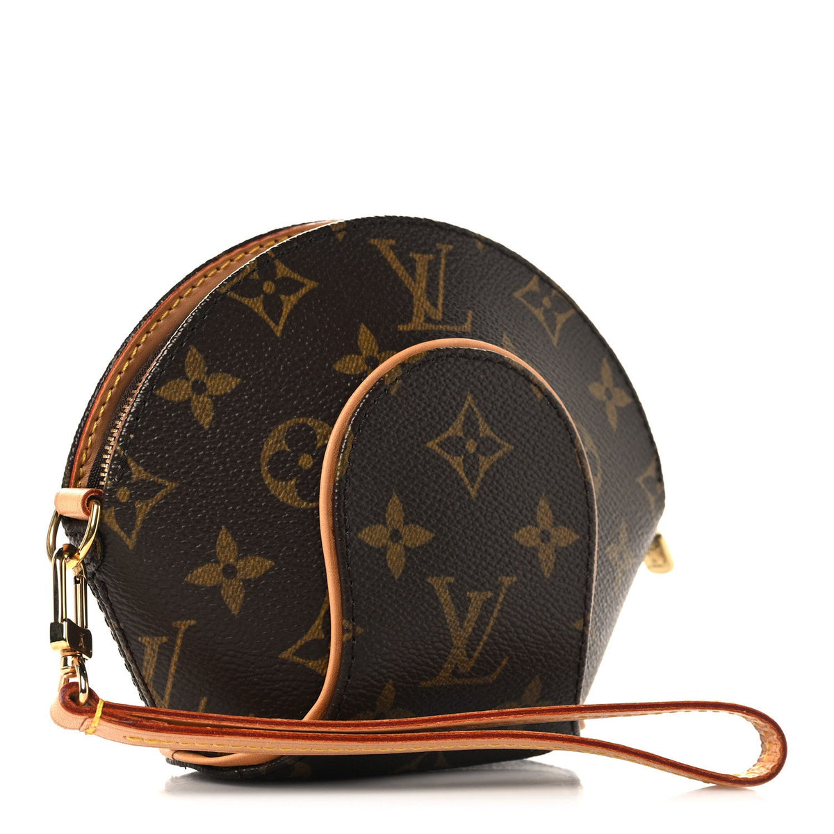 Monogram Mini Ellipse Wristlet Clutch
