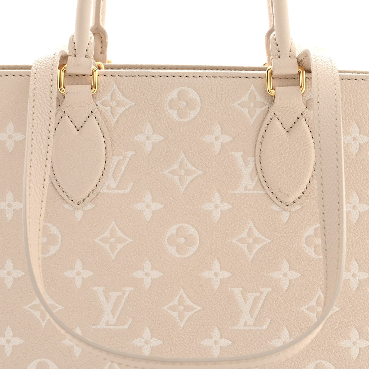 Empreinte Monogram Spring In The City Onthego MM Beige Pink Yellow
