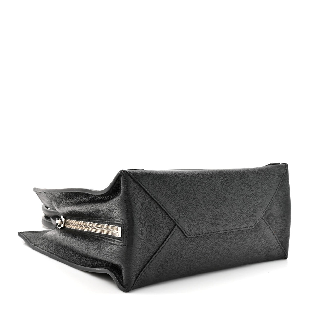 Veau Papier A5 Zip Around Tote Black