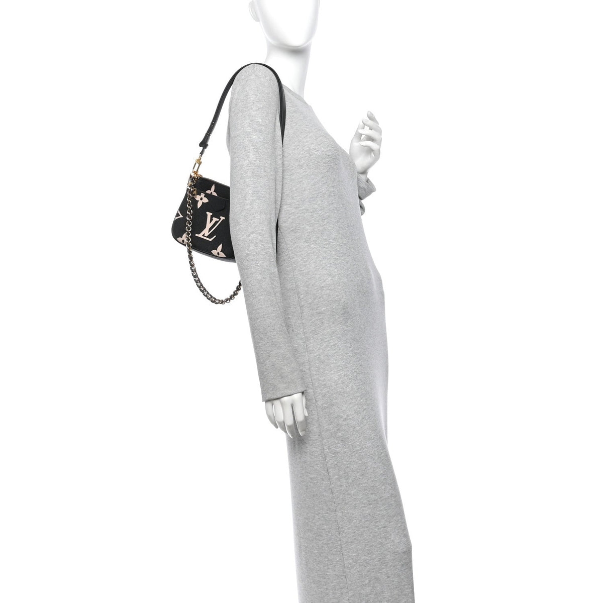 Empreinte Monogram Giant Multi Pochette Accessories Black Beige