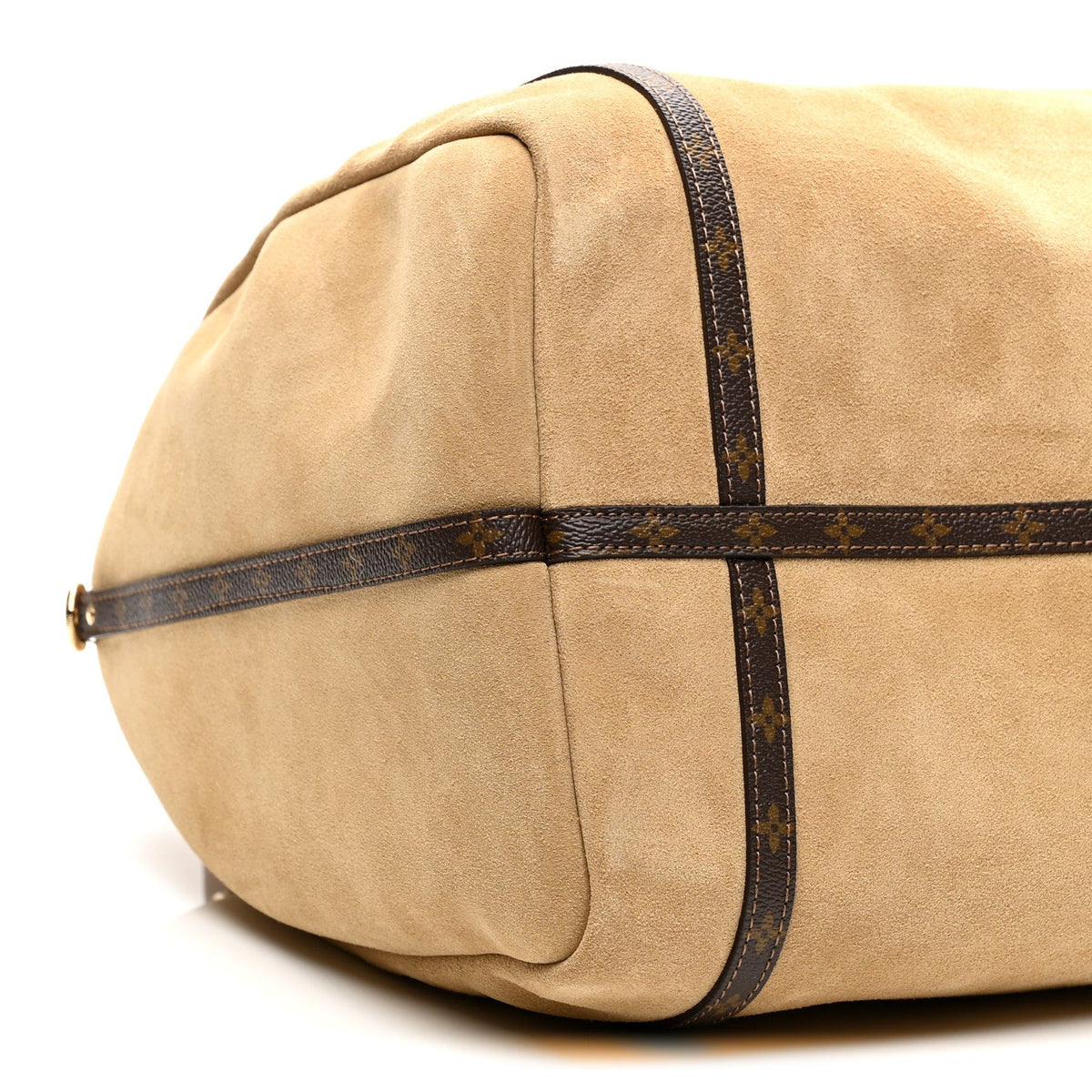 Suede Monogram Express GM Brown