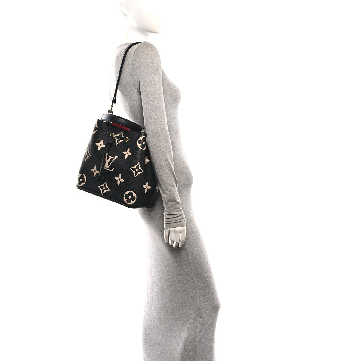 Empreinte Monogram Giant Neonoe MM Black Beige