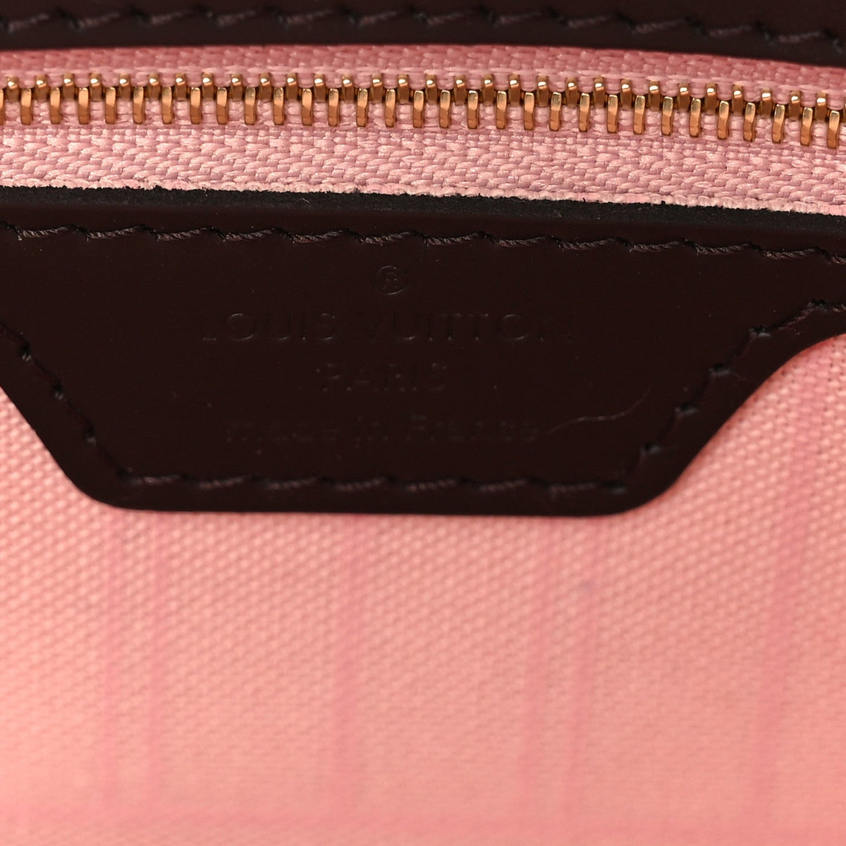 Damier Ebene Neo Neverfull MM Rose Ballerine