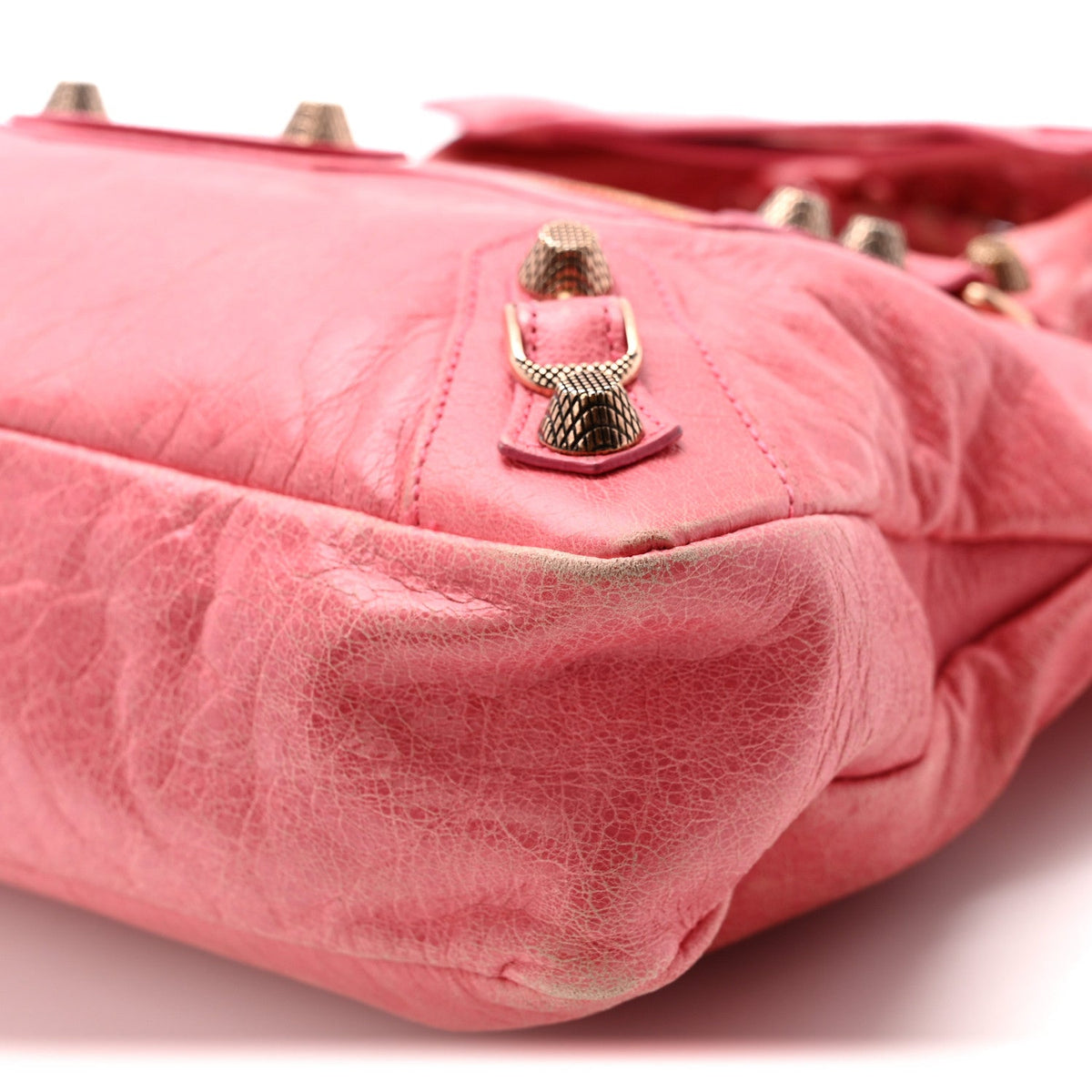Agneau Giant 12 Rose Gold Hardware First Grenadine