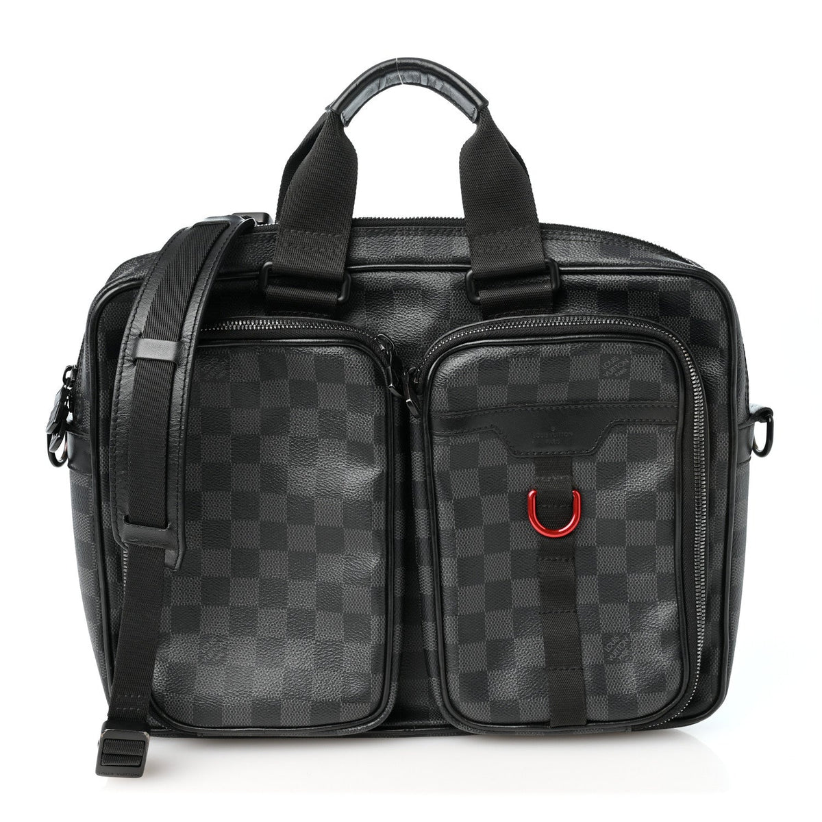 Damier Graphite Utility Business Bag