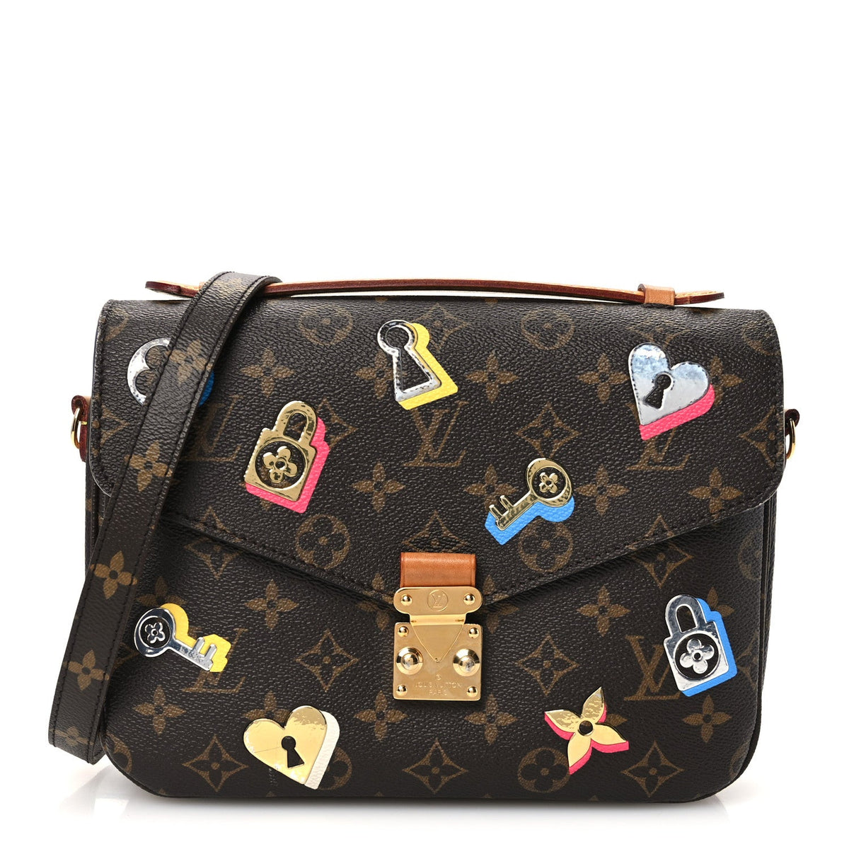 Monogram Love Lock Pochette Metis