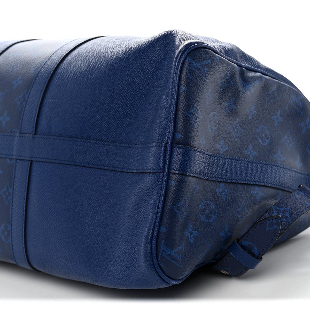 Taiga Monogram Eclipse Keepall Bandouliere 50 Pacific Blue