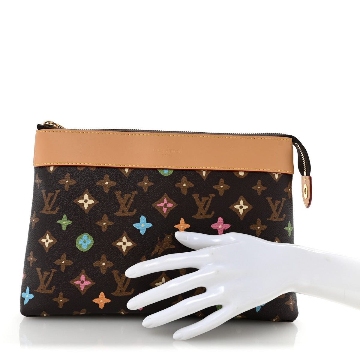 X TYLER THE CREATOR Monogram Craggy Pochette Voyage Souple Chocolate