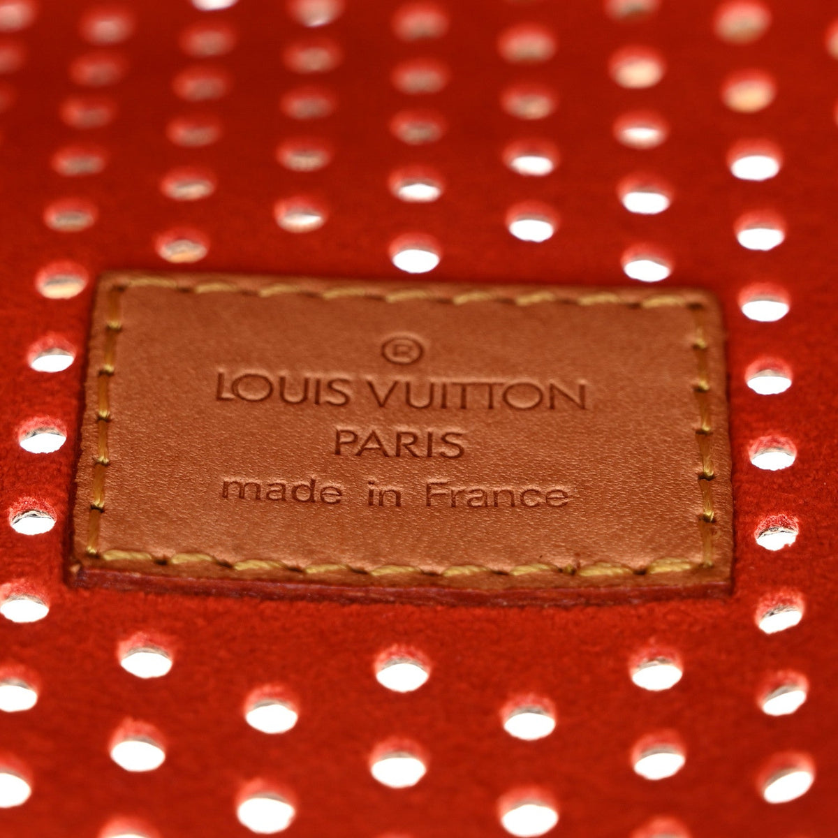Monogram Perforated Speedy 30 Fuchsia