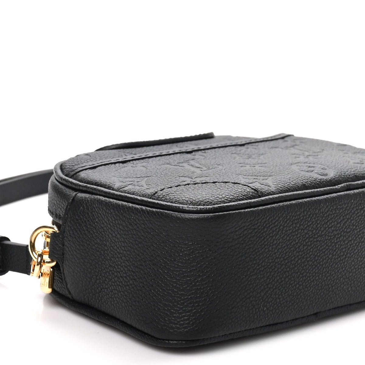 Empreinte Monogram Tiny Camera Bag Black