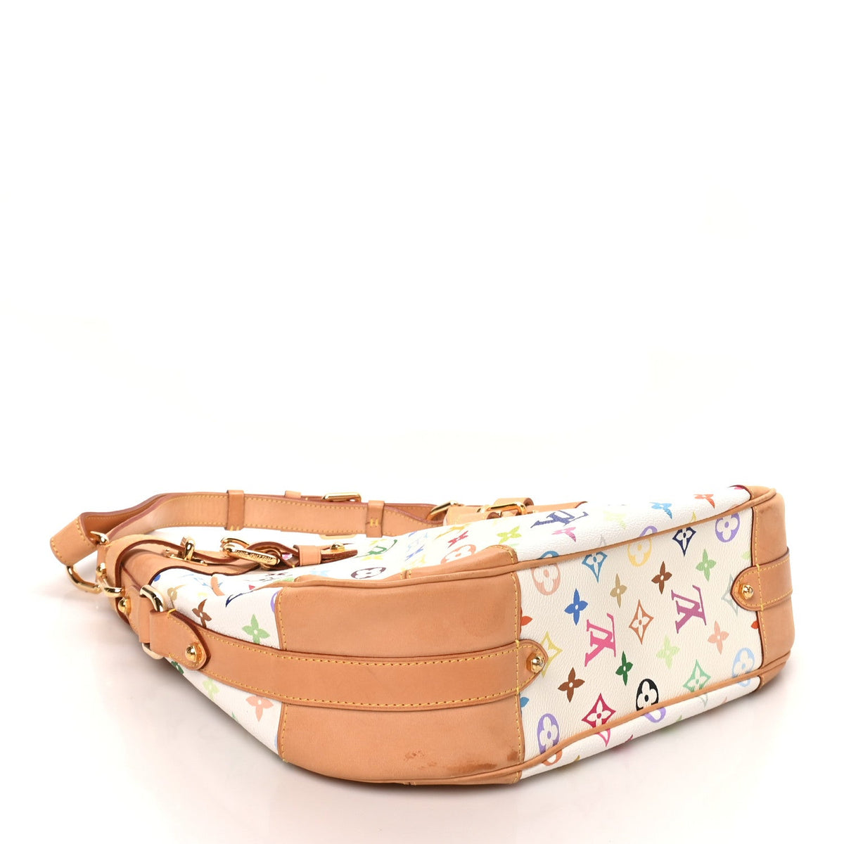 Monogram Multicolor Greta White