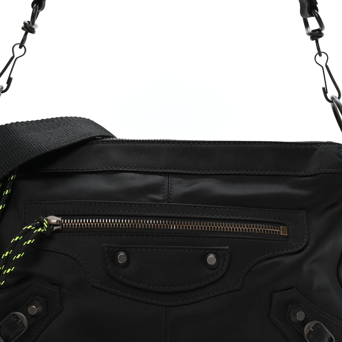 Nylon Classic Hardware Small Le City Moto Black