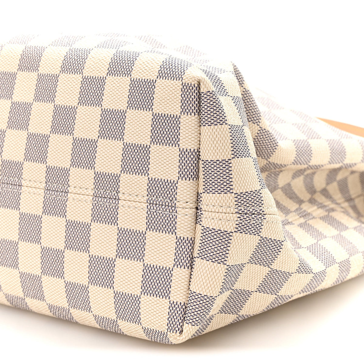 Damier Azur Graceful MM Rose Ballerine