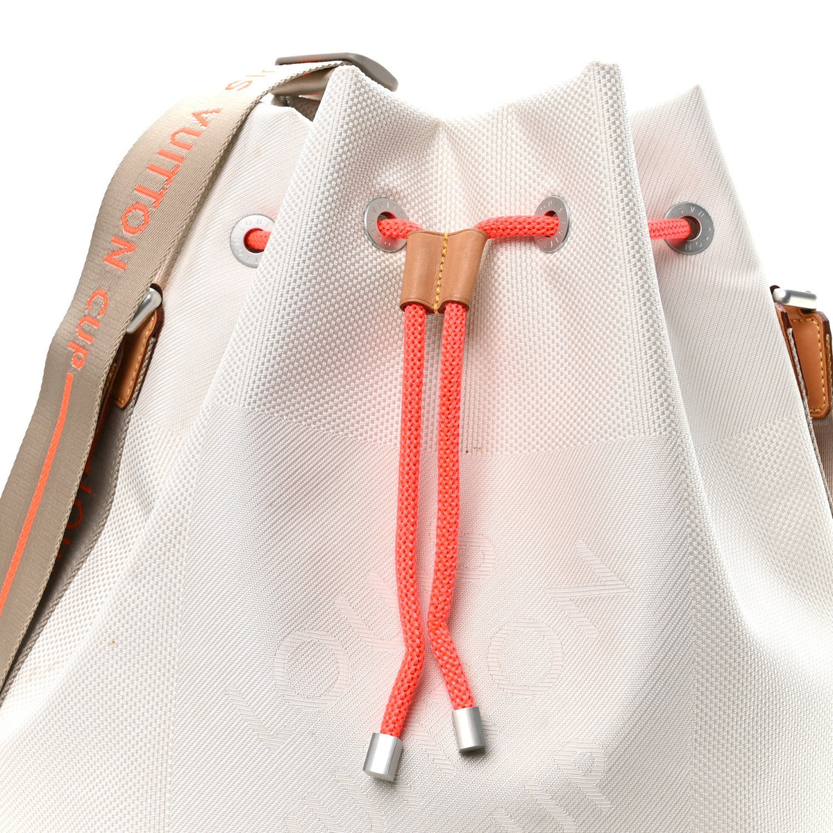 Damier Geant Americas Cup Volunteer Bag White