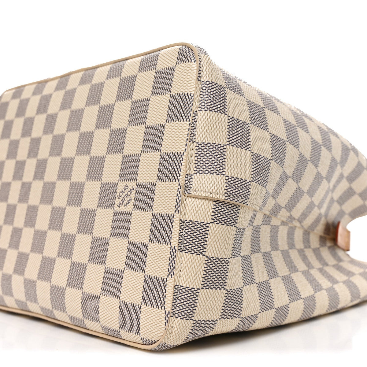 Damier Azur Braided Neonoe MM Peach Cream