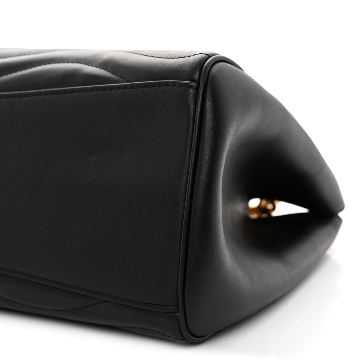 Calfskin New Wave Chain Tote Black