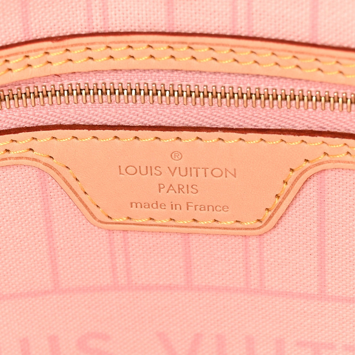Damier Azur Neo Neverfull MM Rose Ballerine