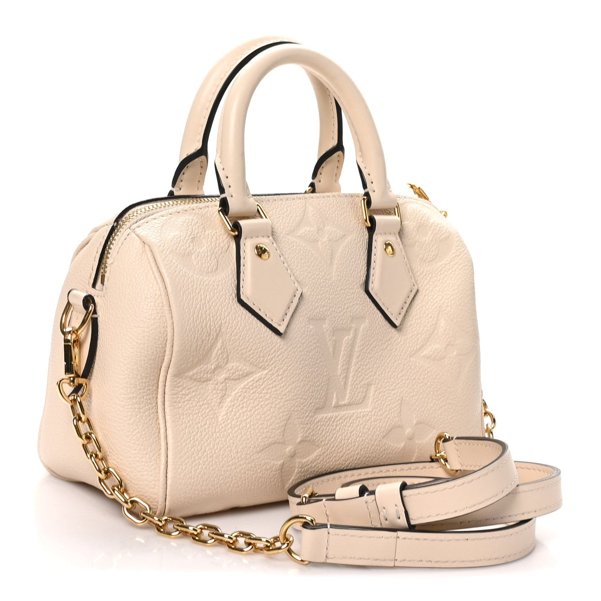 Empreinte Monogram Giant Speedy Bandouliere 20 Creme