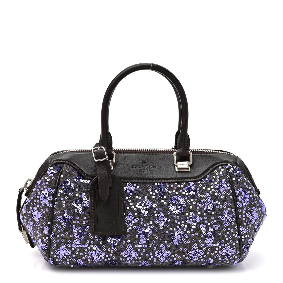 Sequin Monogram Sunshine Express Baby Purple
