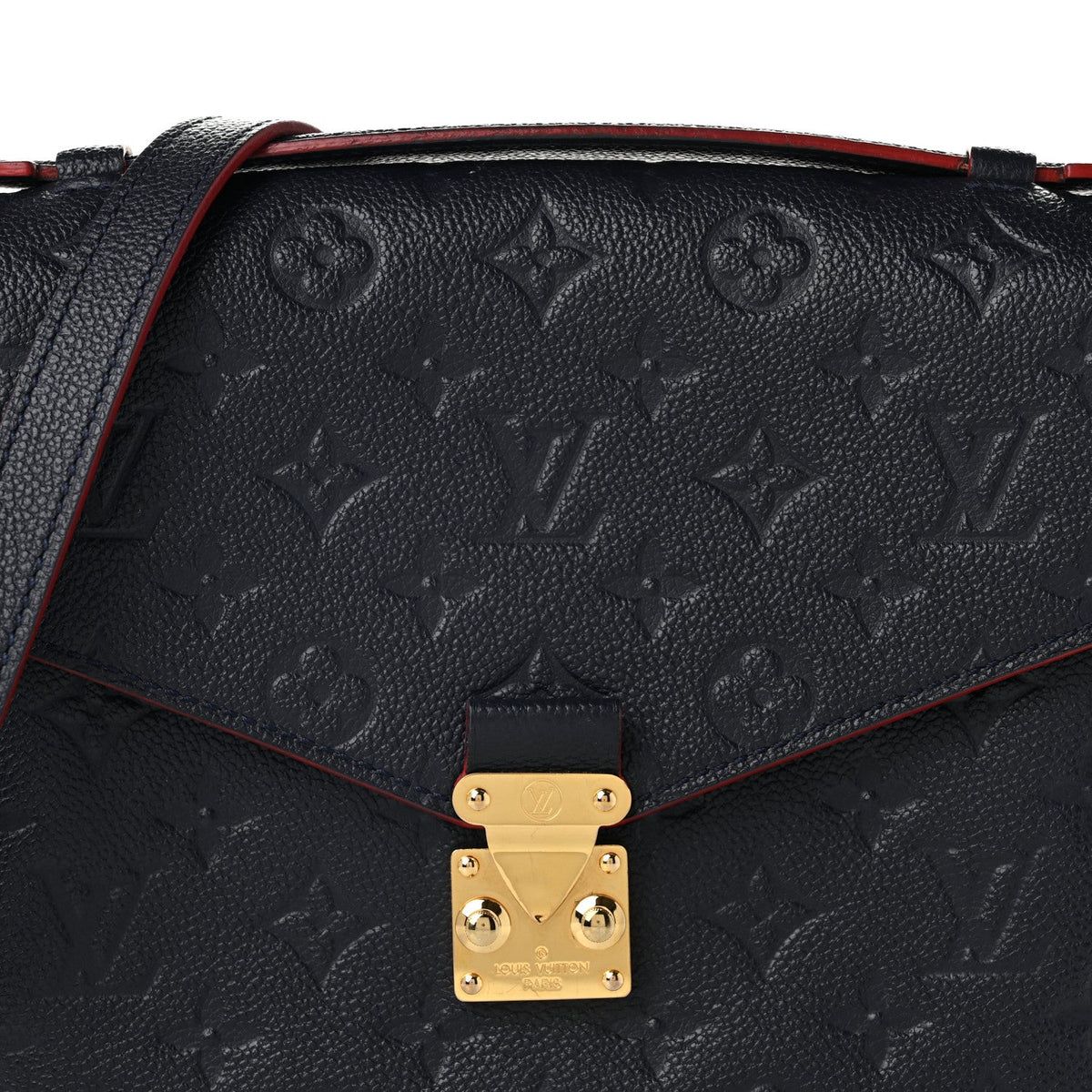 Empreinte Pochette Metis Marine Rouge