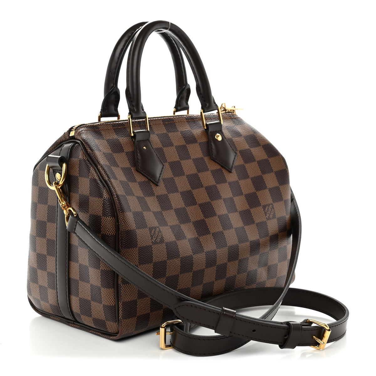 Damier Ebene Speedy Bandouliere 25