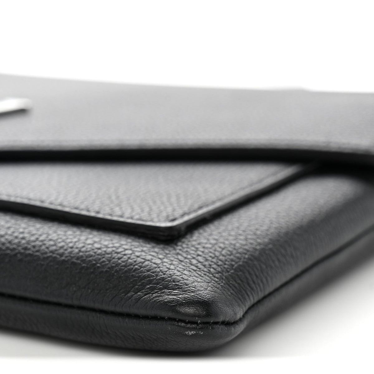 Soft Calfskin My Lockme Pochette Black