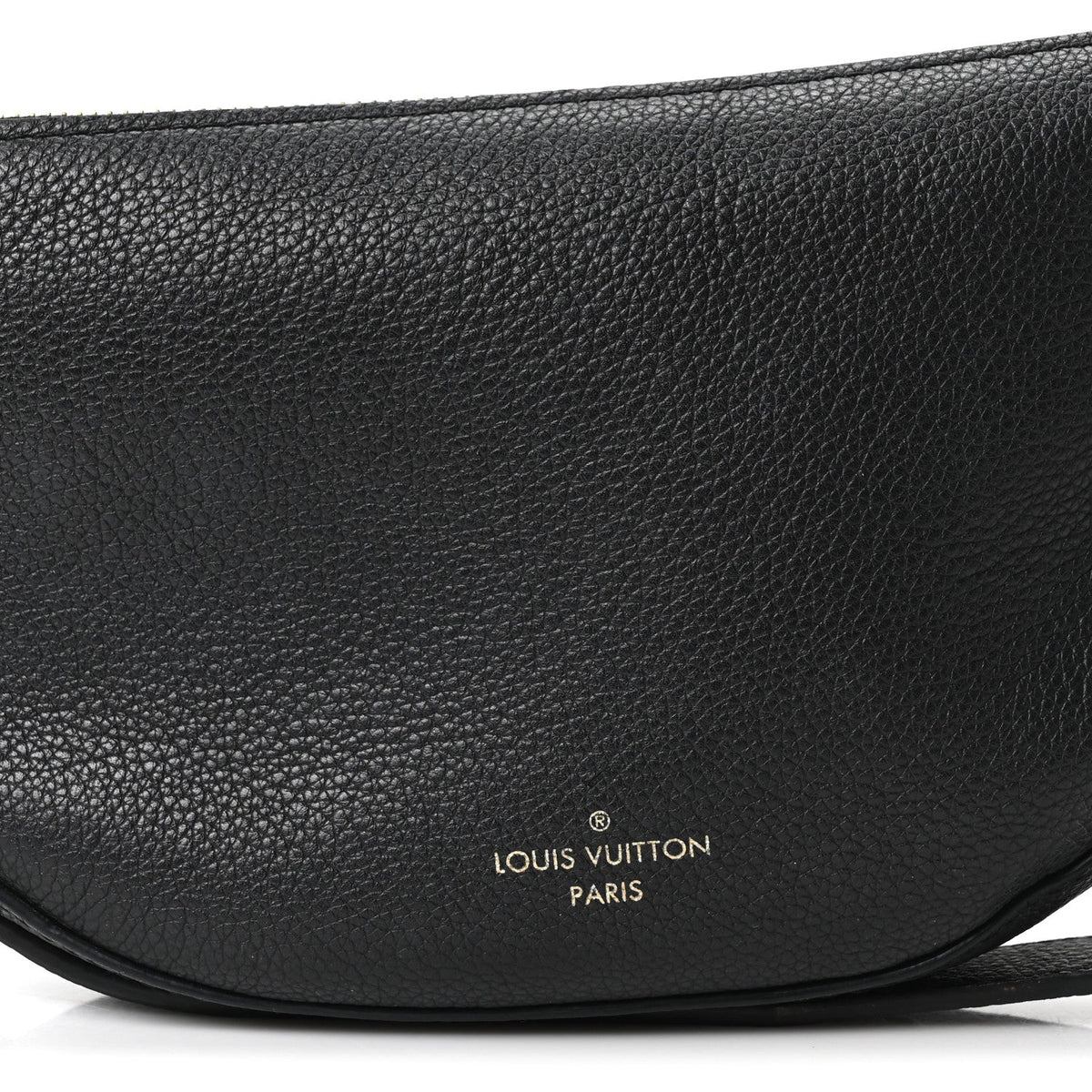 Smooth Calfskin Low Key Bumbag Black