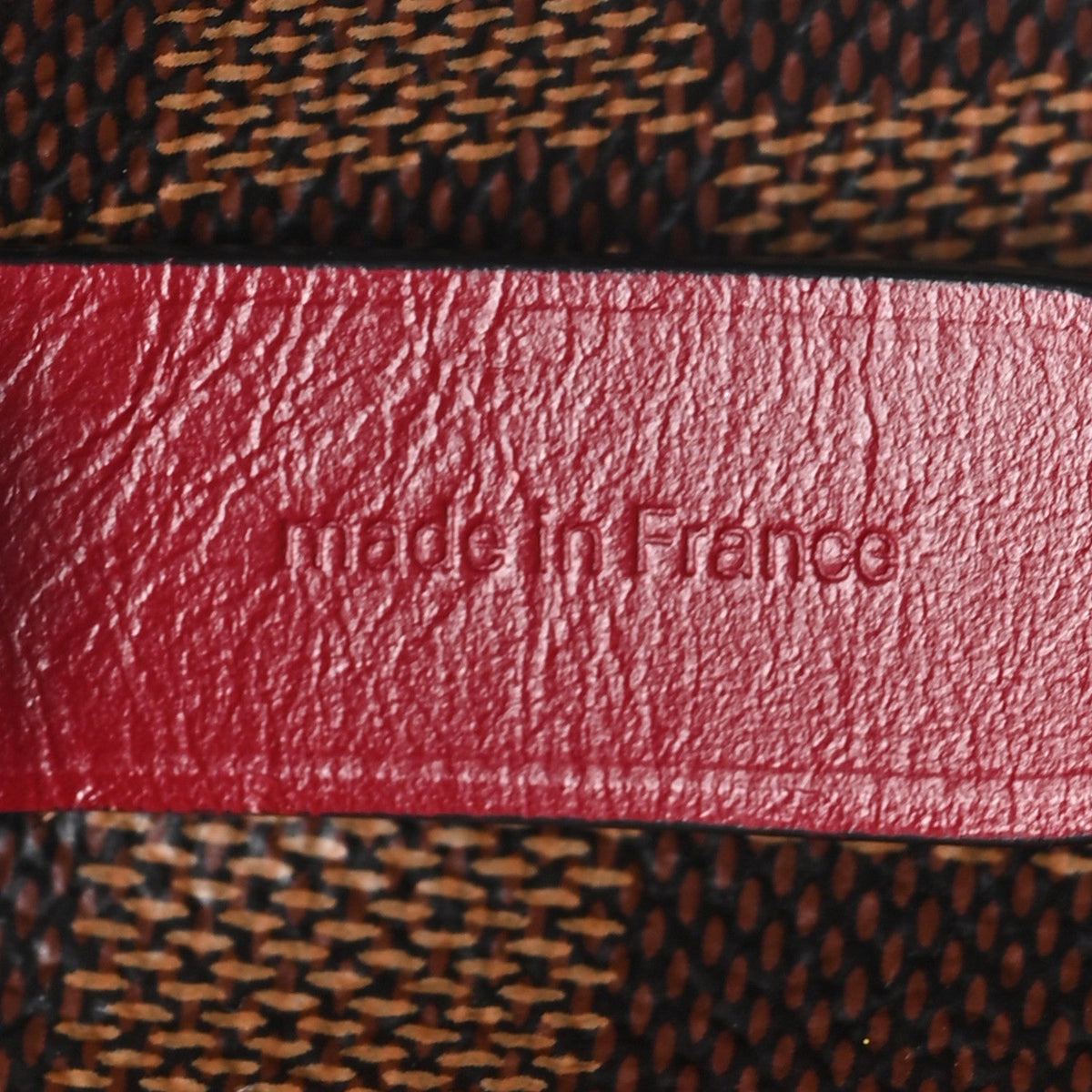 Damier Ebene Neonoe MM Cherry Berry