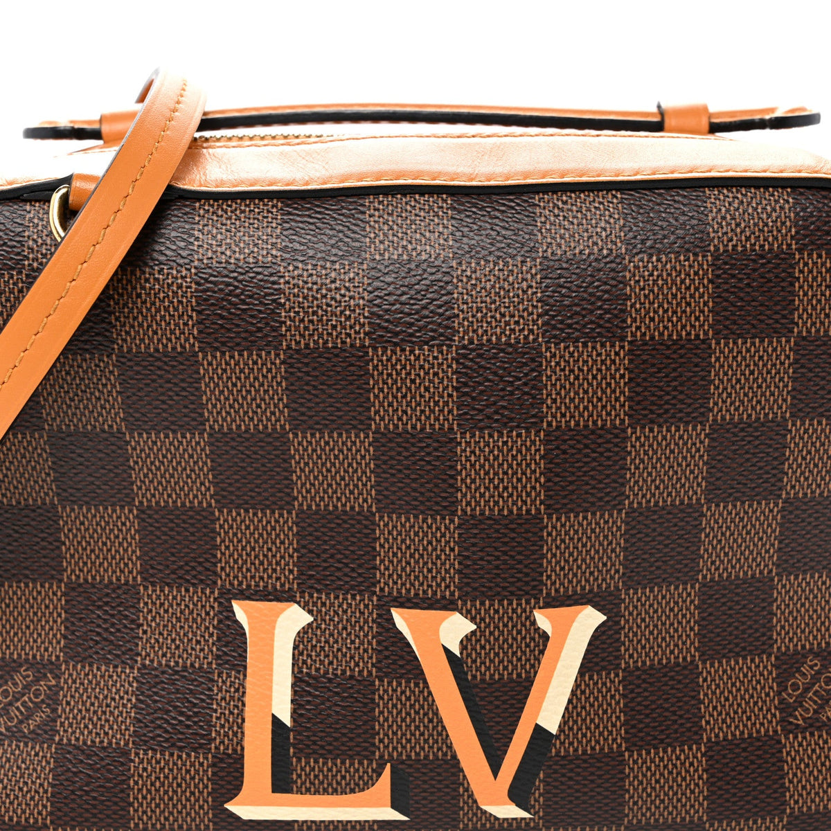 Damier Ebene Santa Monica Safran