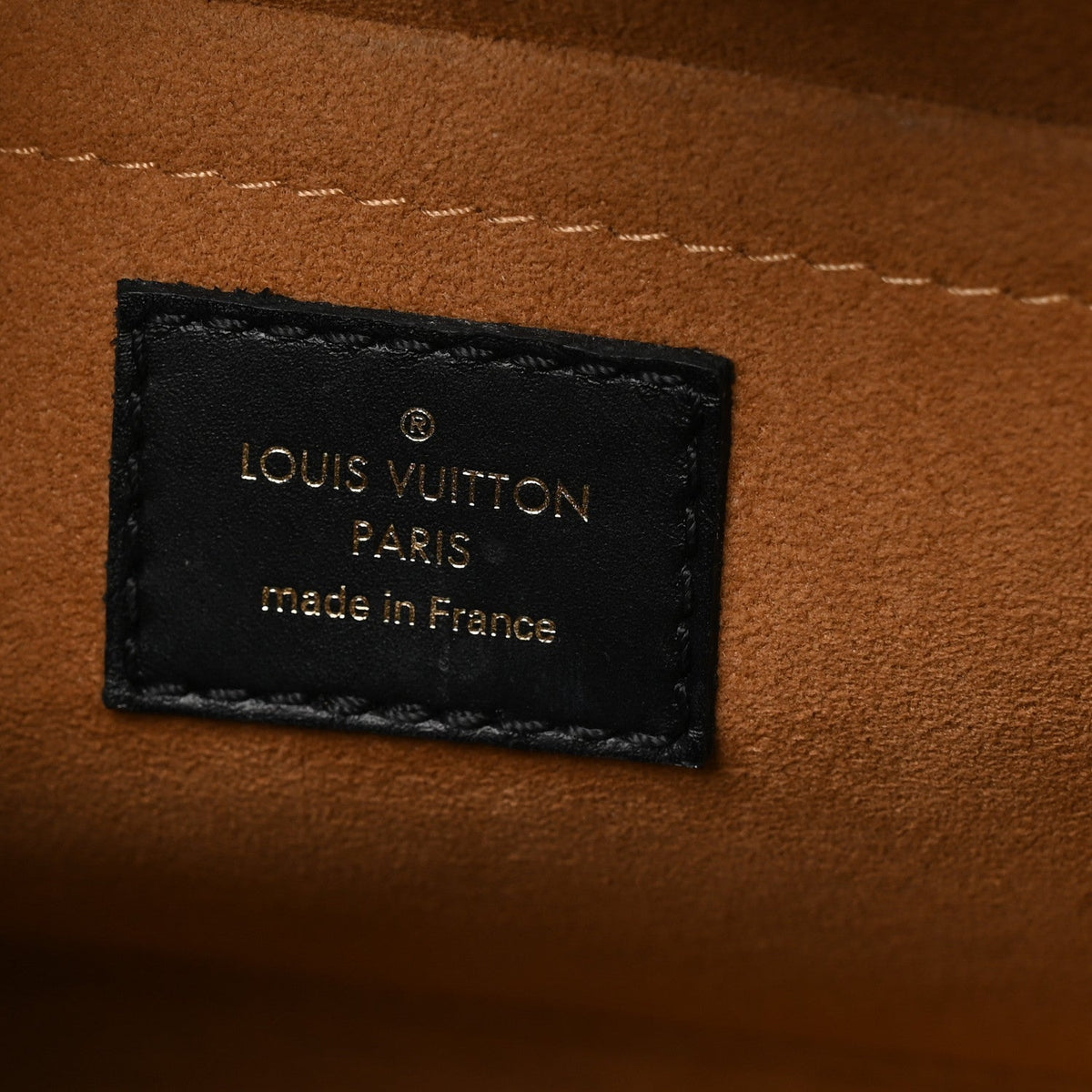 Calfskin Monogram On My Side Black