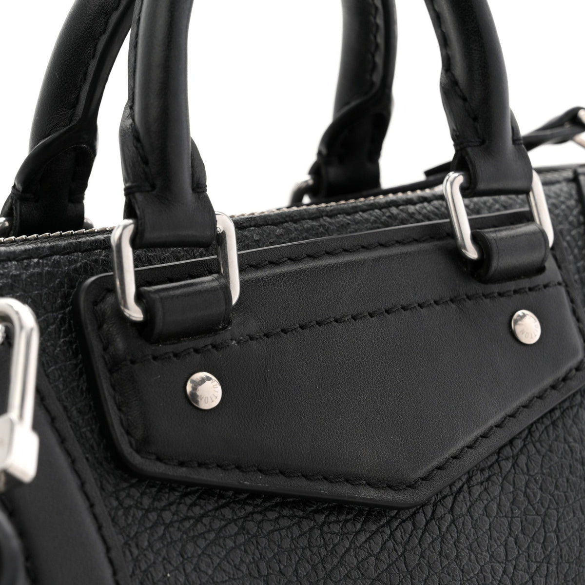 Calfskin Nano Biker Black