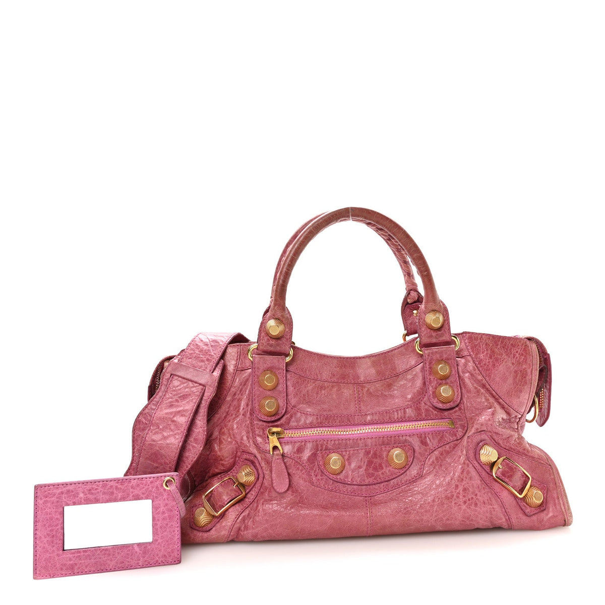Agneau Giant 21 Gold Hardware Part Time Bubblegum