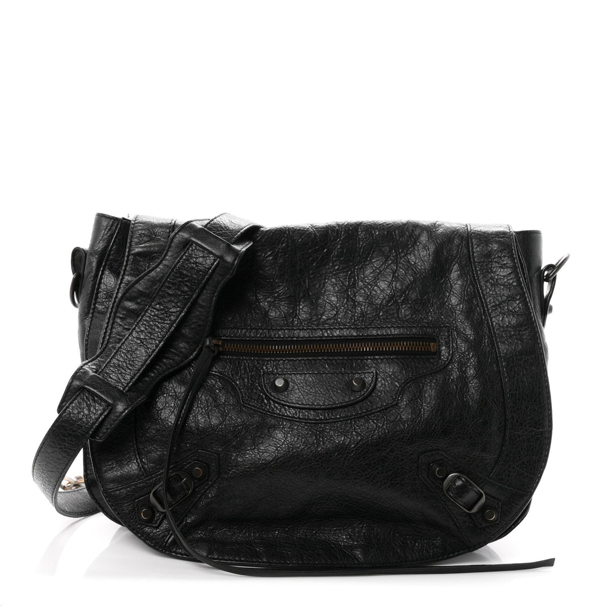 Agneau Classic Hardware Neo Folk Messenger Black