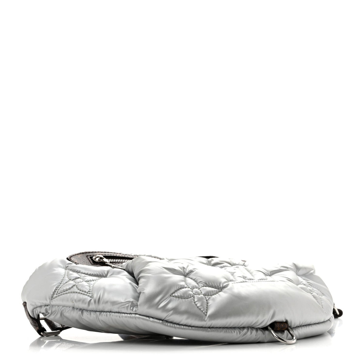 Econyl Monogram Pillow Bumbag Silver