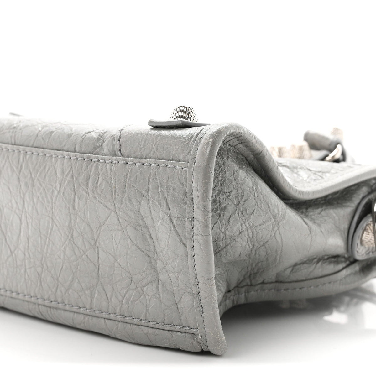Agneau Giant 12 Silver Hardware Mini City Gris Haussmannien
