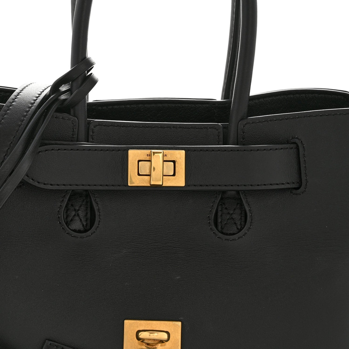Smooth Calfskin Mini Bel Air Carry All Bag Suede Pink Black