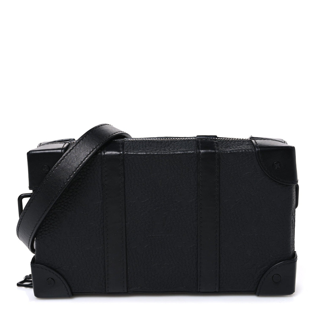 Taurillon Monogram Soft Trunk Wallet Black