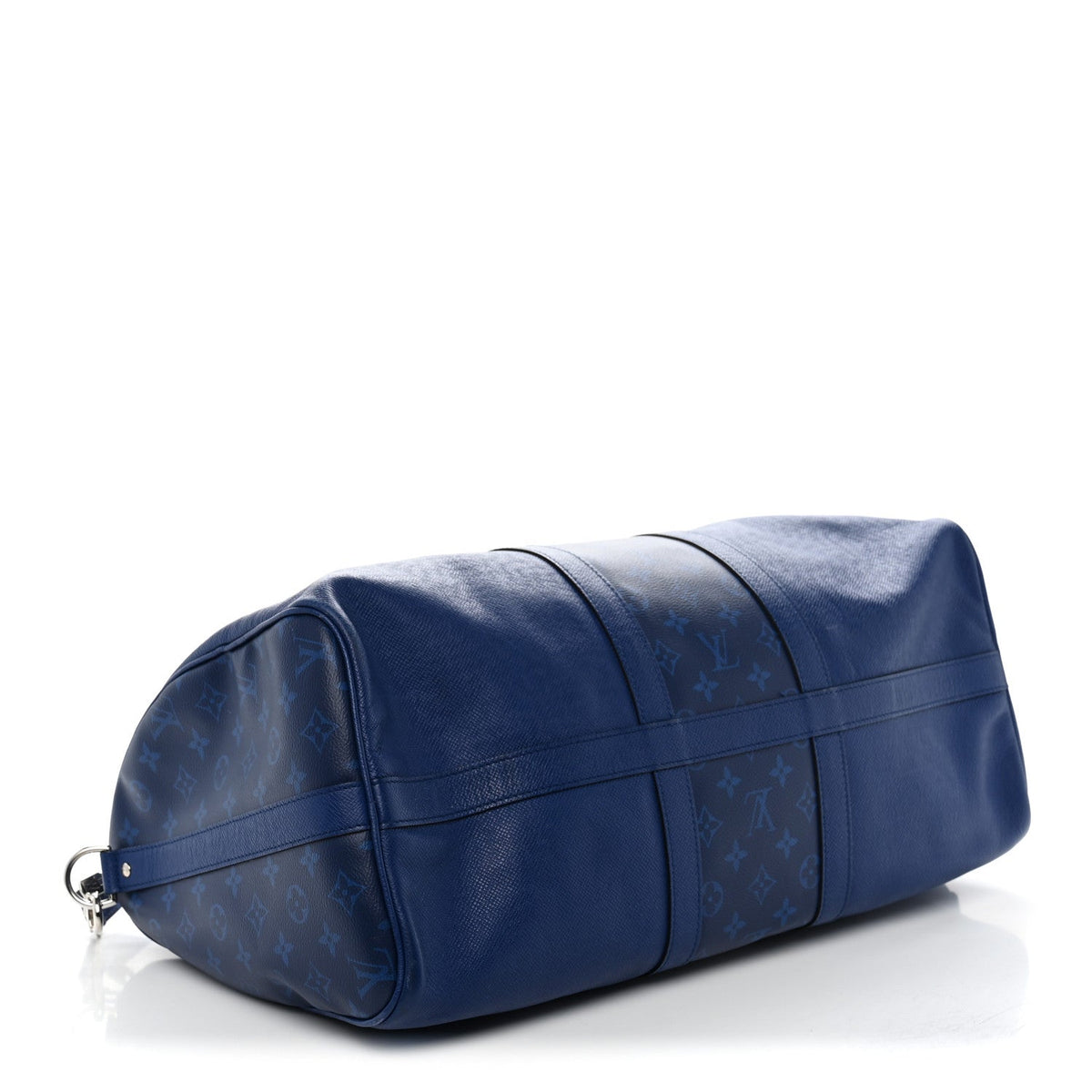 Taiga Monogram Eclipse Keepall Bandouliere 50 Pacific Blue