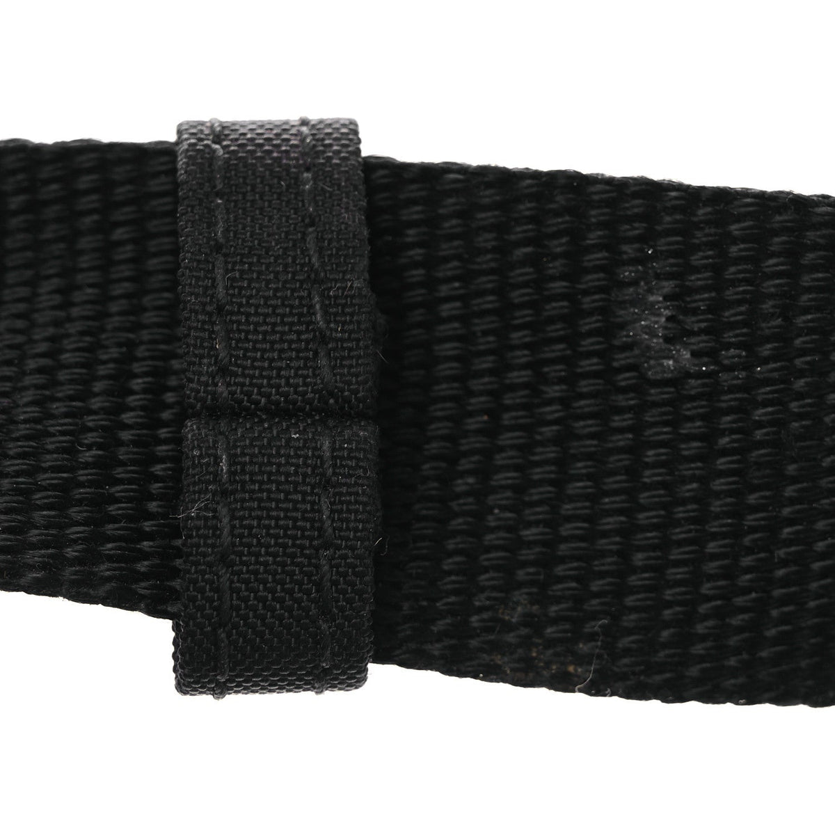 Recycled Sport Nylon Logo Embroidered Wheel Sling Bag Black White