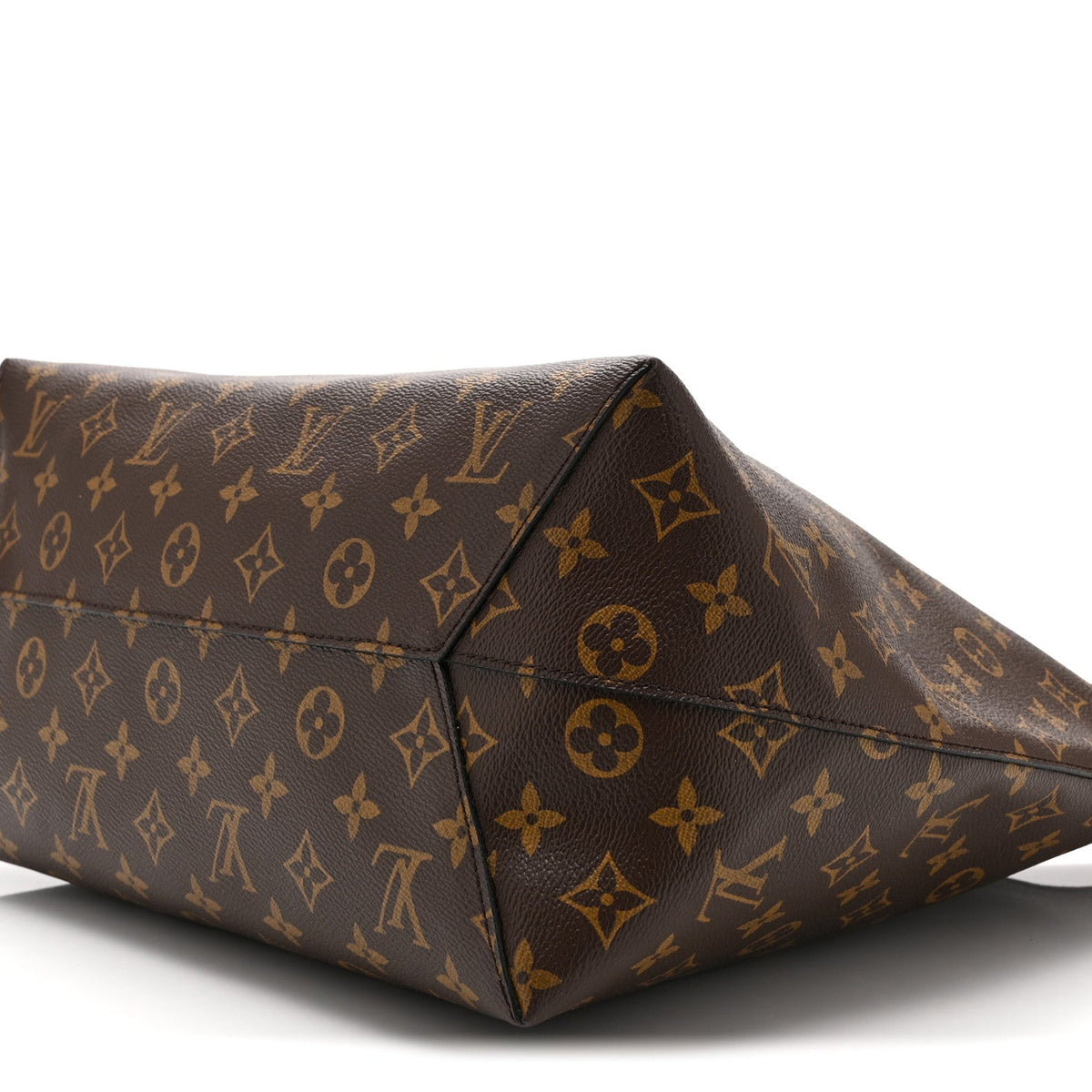 Monogram Flower Hobo Black