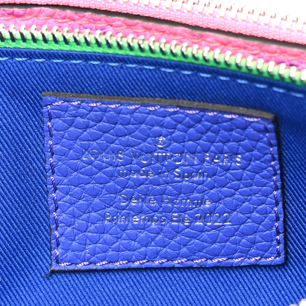 Taurillon Illusion Trio Pouch Bleu Rose