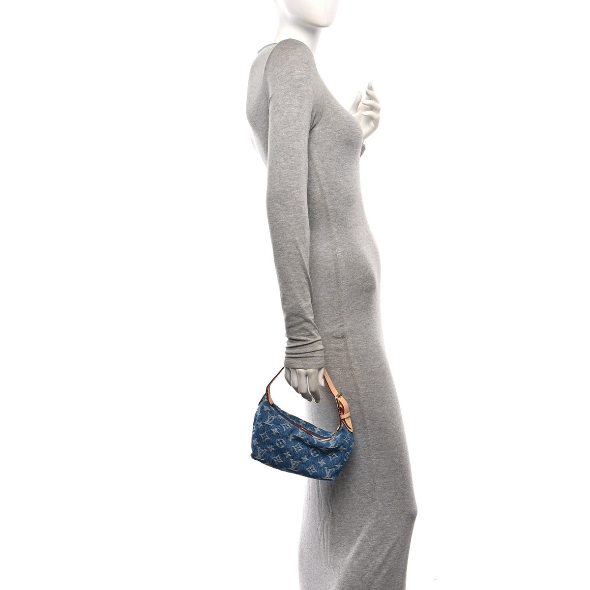 Monogram Denim Hills Pochette Blue