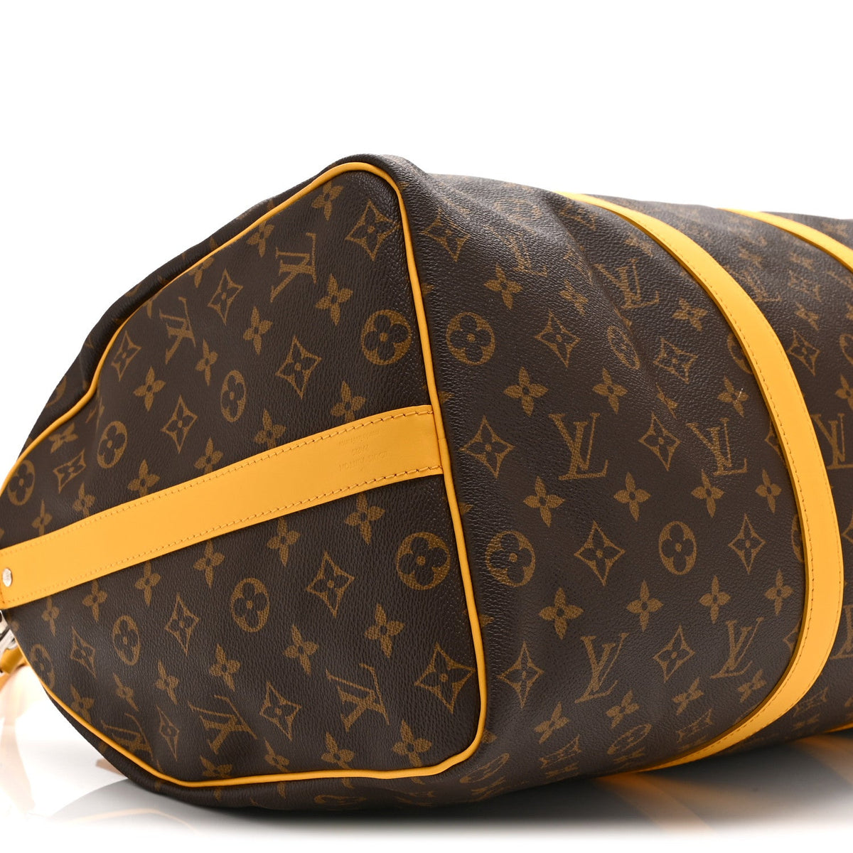 Monogram Macassar Keepall Bandouliere 50 Safran Yellow