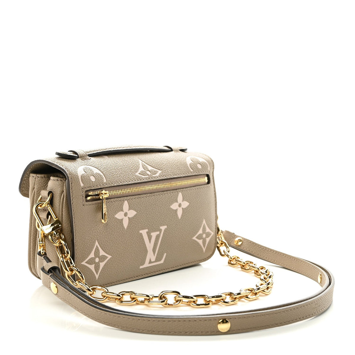 Empreinte Monogram Giant Pochette Metis East West Tourterelle Creme