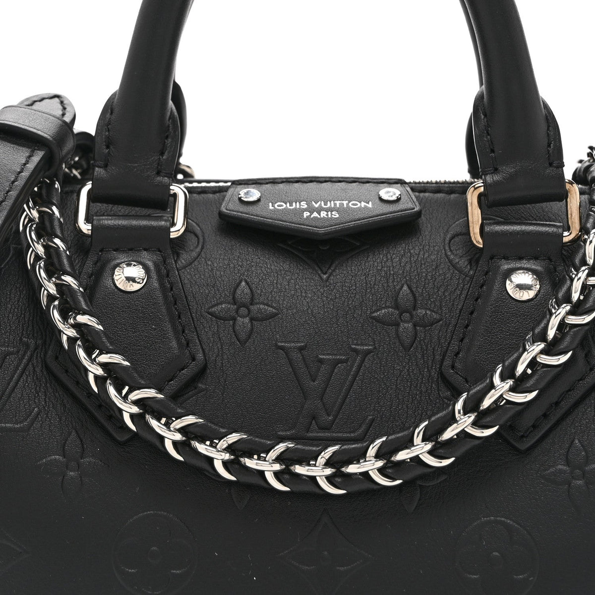 Calfskin Monogram Bold Speedy Trunk 20