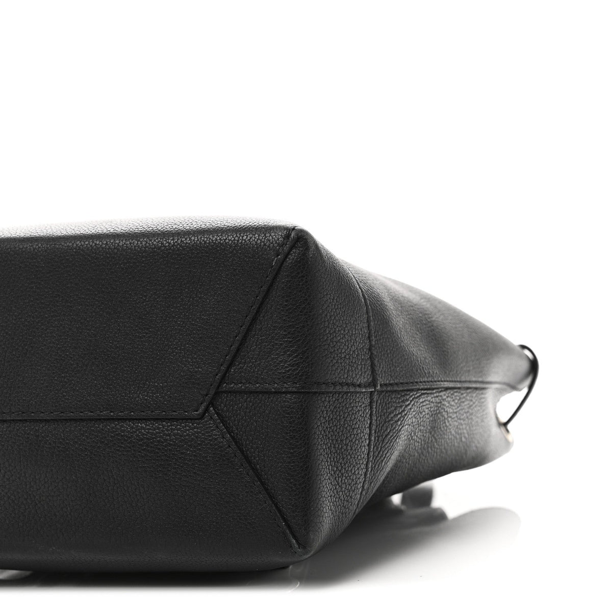 Calfskin Lockme Backpack Black