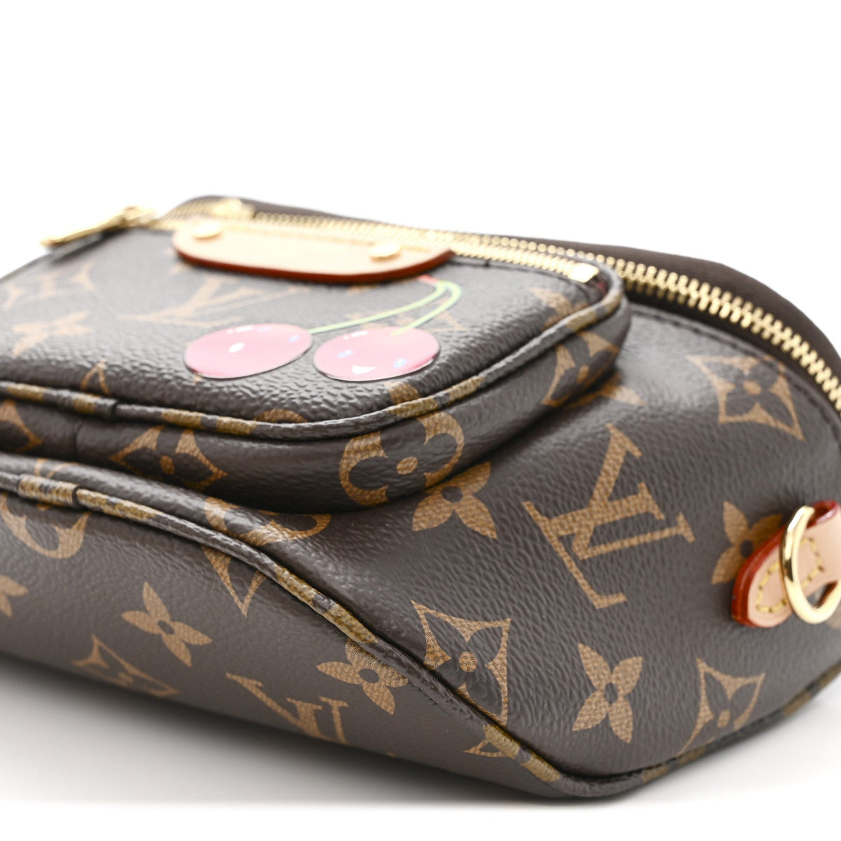 LV X TM Monogram Cerises Mini Bumbag