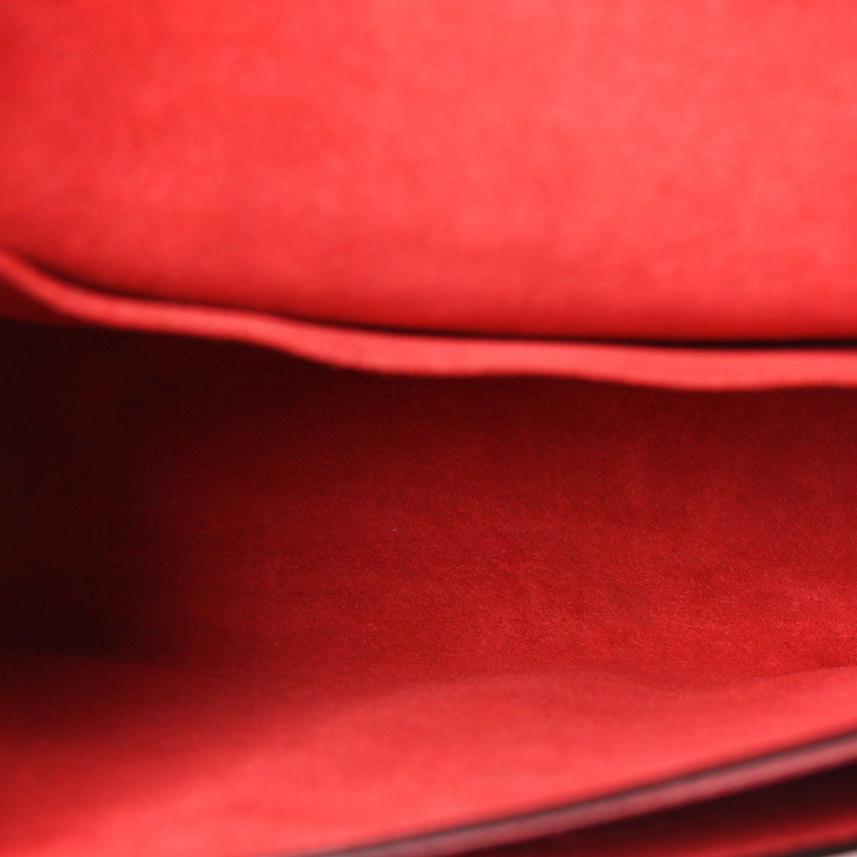 Soft Calfskin My Lockme Chain Bag BB Poppy