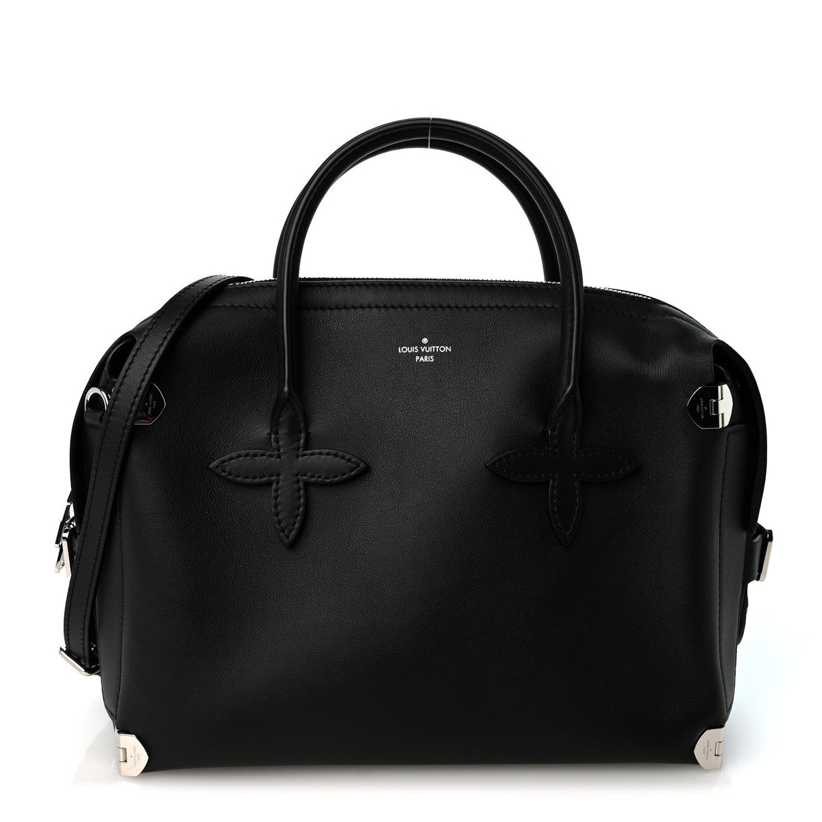 Smooth Calfskin Garance  Black